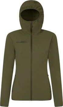 Chaqueta para exteriores Rock Experience Solstice 2.0 Hoodie Softshell Woman Jacket Olive Night M Chaqueta para exteriores - 1