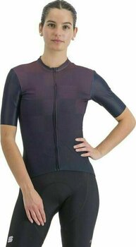 Maglietta ciclismo Sportful Rocket Women Jersey Galaxy Blue Mulled Grape XS - 1