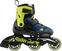 Kolieskové korčule Rollerblade Microblade 3WD JR Blue Royal/Lime 28-32 Kolieskové korčule