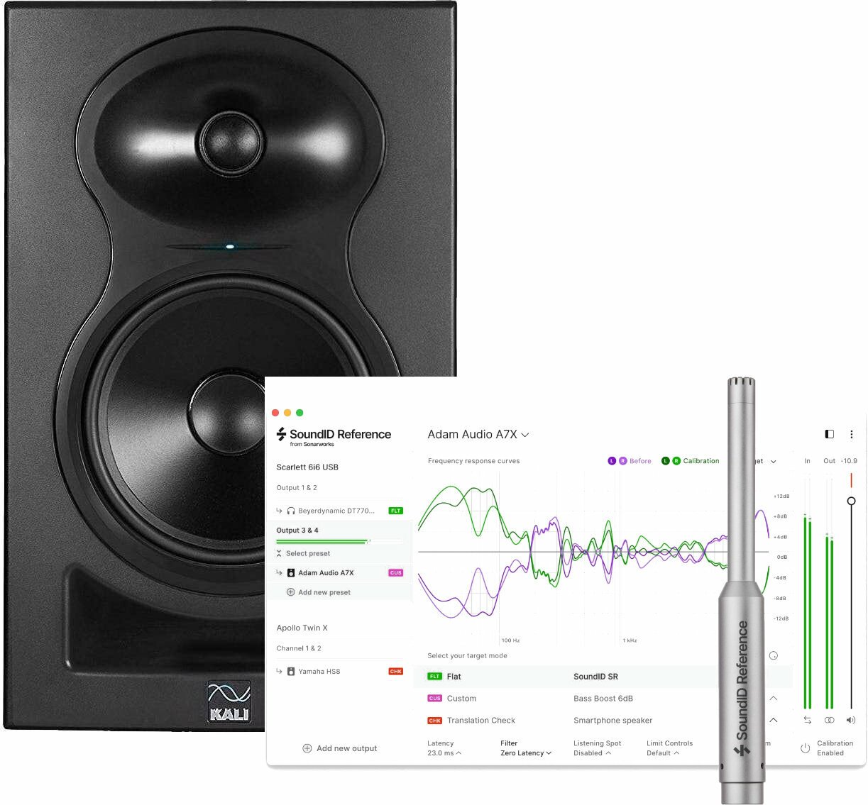 Monitor da studio attivi a 2 vie Kali Audio LP-6 V2 SET