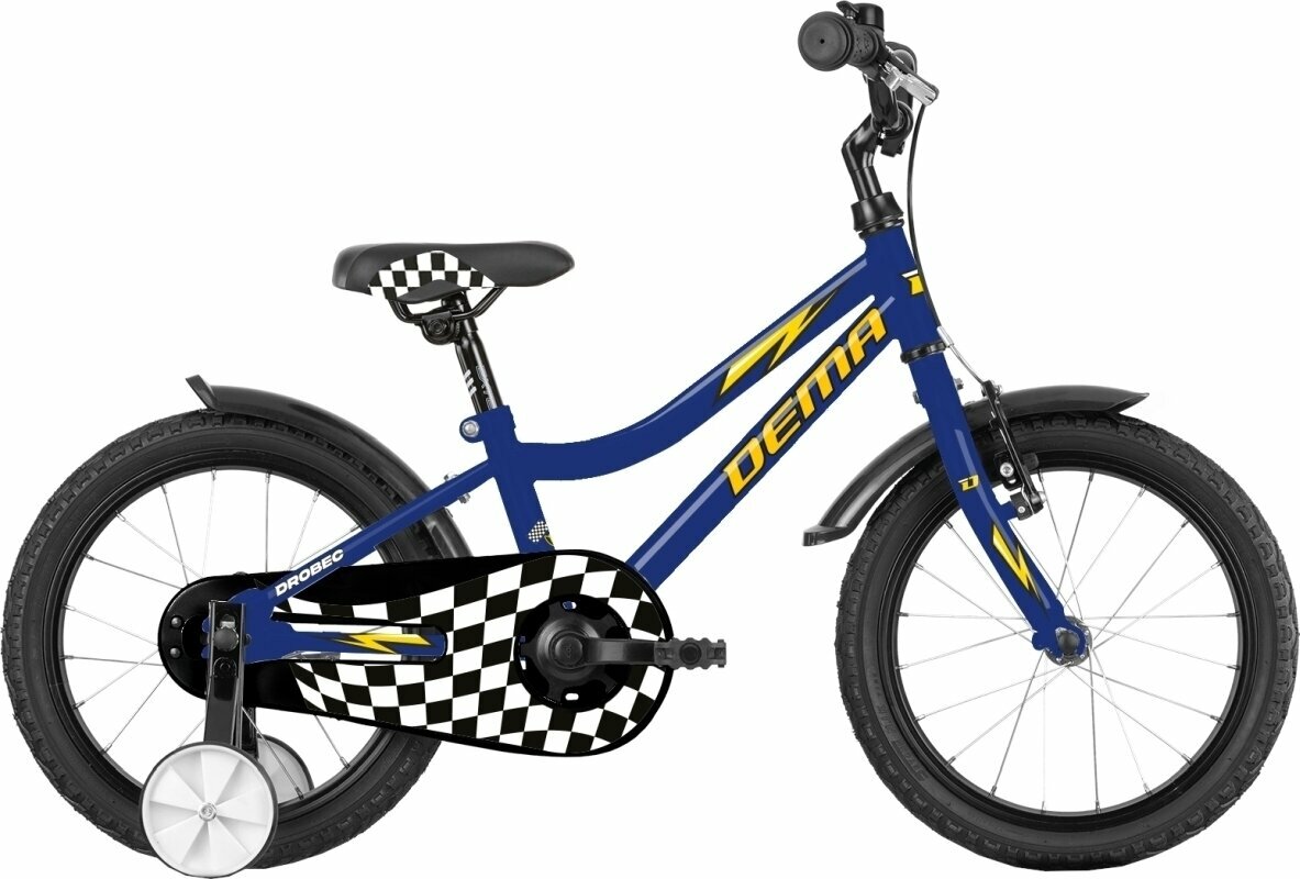 Bicicleta para crianças DEMA Drobec Blue 16" Bicicleta para crianças