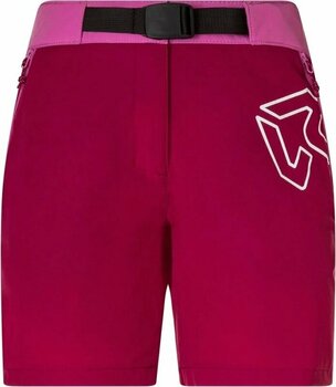 Kratke hlače Rock Experience Scarlet Runner Woman Shorts Cherries Jubilee/Super Pink L Kratke hlače - 1