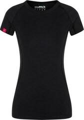 Thermischeunterwäsche Rock Experience Makani 2.0 SS Woman T-Shirt Caviar