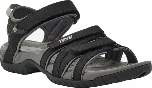 Womens Outdoor Shoes Teva Tirra Leather Women's Black 38 Womens Outdoor Shoes - 1