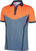 Poloshirt Galvin Green Mateus Mens Polo Shirt Orange/Navy/White L