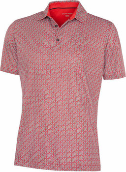 Chemise polo Galvin Green Mauro Mens Polo Red/White S - 1