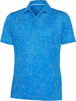 Риза за поло Galvin Green Maverick Mens Polo Shirt Blue/White L - 1
