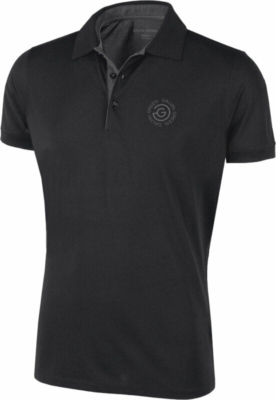 Rövid ujjú póló Galvin Green Max Tour Mens Black XL Rövid ujjú póló