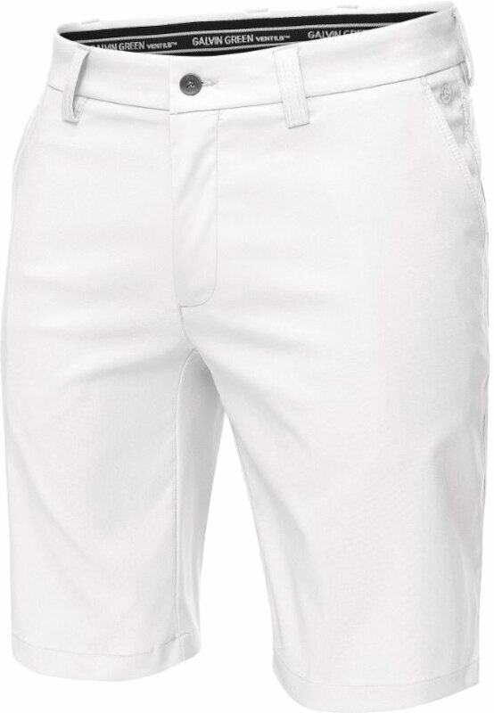 Pantalones cortos Galvin Green Paul Venti8+ Mens Shorts Blanco 40