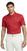 Camisa pólo Nike Dri-Fit ADV Tiger Woods Mens Golf Polo Gym Red/University Red/White 2XL