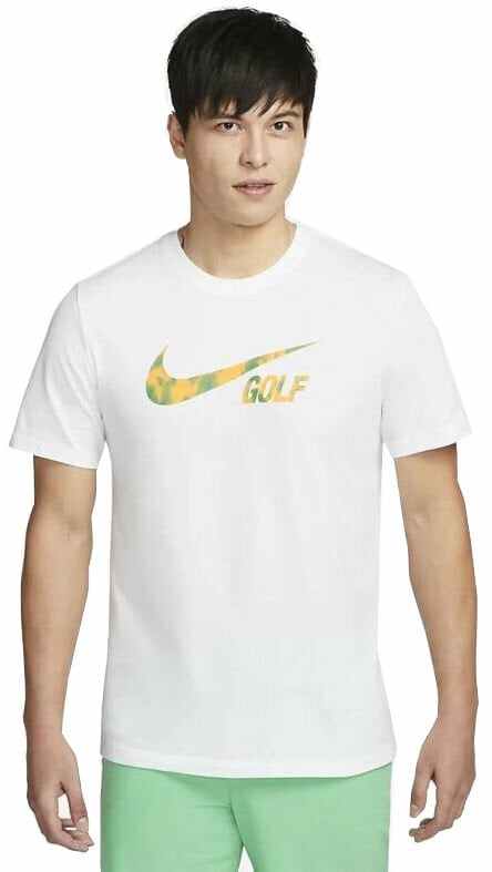 Levně Nike Swoosh Mens Golf T-Shirt White XL