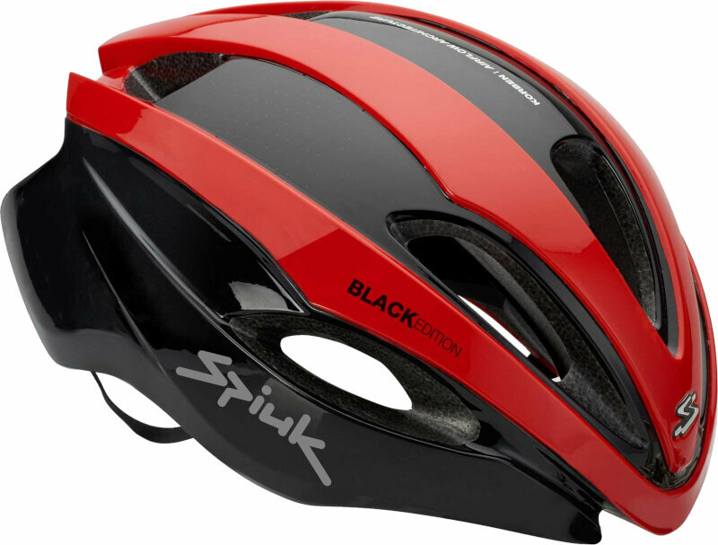 Capacete de bicicleta Spiuk Korben Helmet Black/Red S/M (51-56 cm) Capacete de bicicleta