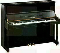 Akustický klavír, Pianino Yamaha U 1 Q Polished Ebony - 1