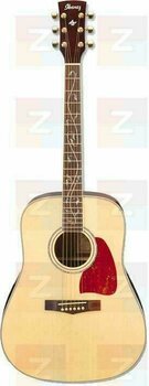 Guitarra dreadnought Ibanez AW 40 NT - 1