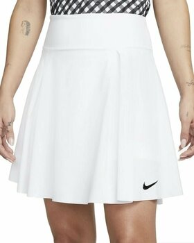 Gonne e vestiti Nike Dri-Fit Advantage Womens Long Golf Skirt White/Black L - 1