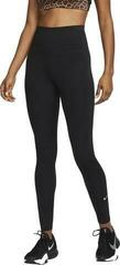 Kalhoty Nike Dri-Fit One Womens High-Rise Leggings Black/White
