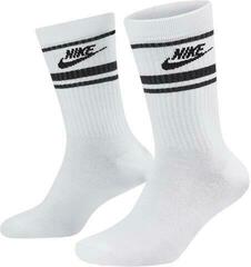Sokid Nike Sportswear Everyday Essential Crew Socks 3-Pack White/Black/Black M