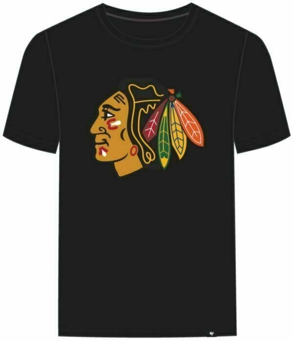 T-shirt Chicago Blackhawks NHL Echo Tee Black 2XL T-shirt