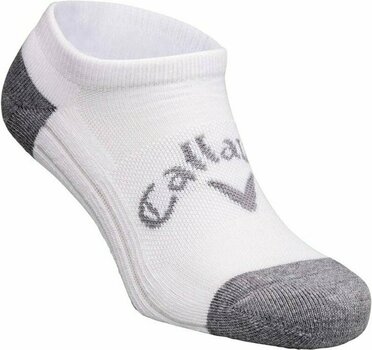 Ponožky Callaway Opti-Dri Low Womens Socks Ponožky White/Grey UNI - 1