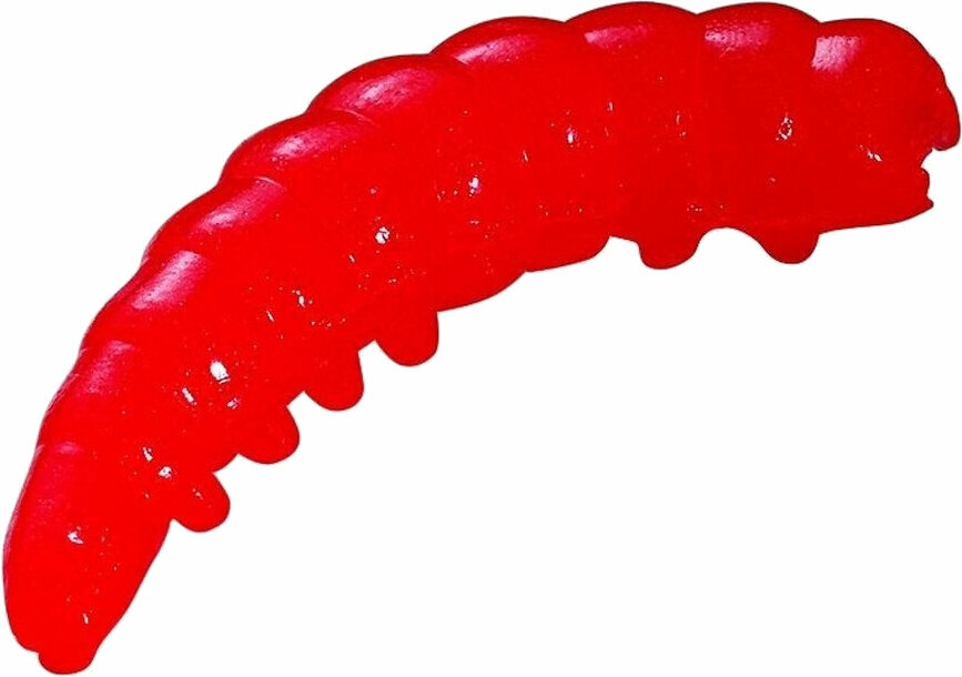Imitation Berkley PowerBait® Power® Honey Worm Red 3 cm