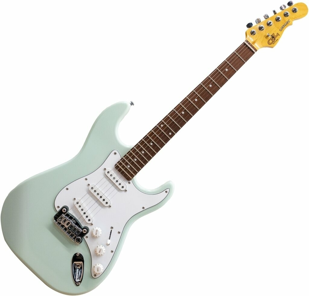 Electric guitar G&L Tribute Legacy Surf Green