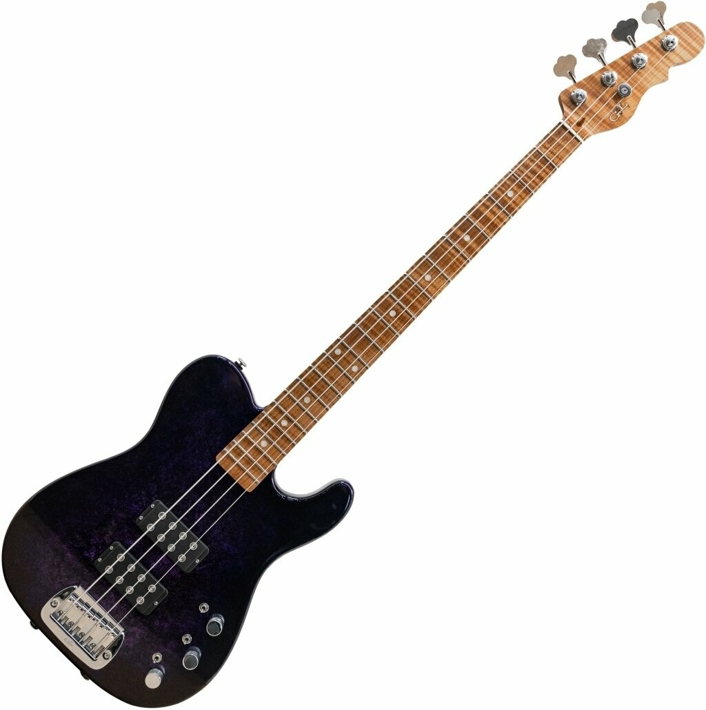 Basszusgitár G&L ASAT Custom Shop Purple Marble Basszusgitár
