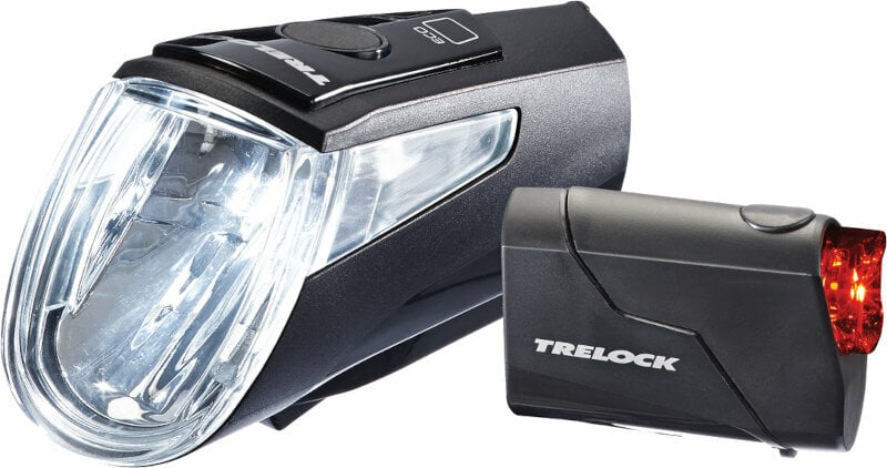 Fietslamp Trelock LS 460 I-Go Power 40/LS 720 Set Zwart 40 lm Fietslamp