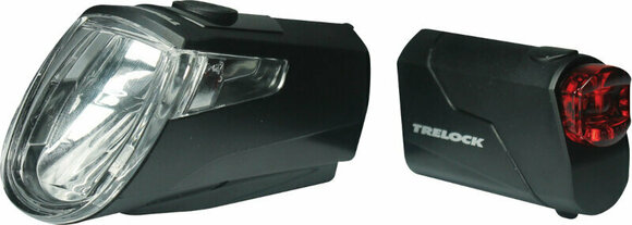 Fietslamp Trelock LS 360 I-Go Eco 25/LS 720 Set Zwart 25 lm Fietslamp - 1