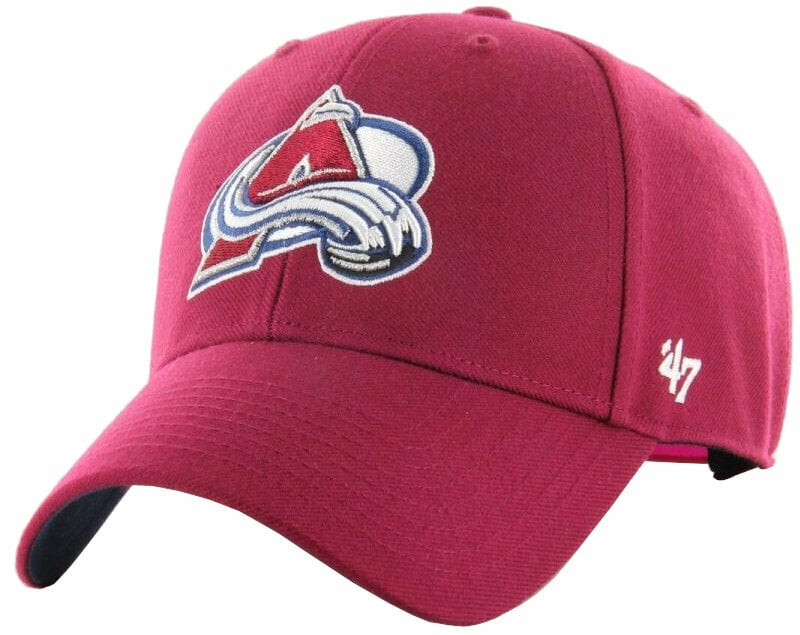 Hokejowa czapka z daszkiem Colorado Avalanche NHL '47 MVP Ballpark Snap Cardinal Hokejowa czapka z daszkiem