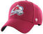 Hokejowa czapka z daszkiem Colorado Avalanche NHL '47 MVP Ballpark Snap Cardinal Hokejowa czapka z daszkiem