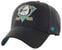 Șapcă hochei Anaheim Ducks NHL '47 MVP Ballpark Snap Black Șapcă hochei