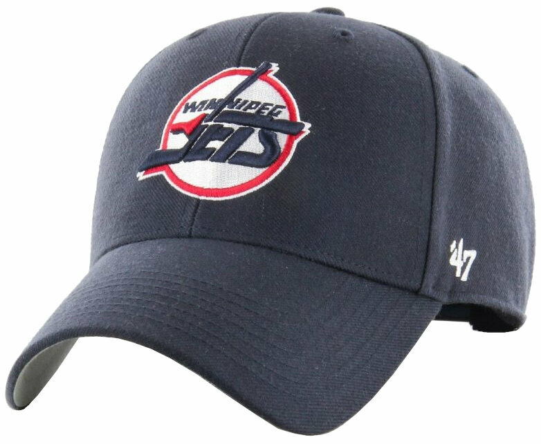 Hokejska kapa s šiltom Winnipeg Jets NHL '47 Sure Shot Snapback Navy Hokejska kapa s šiltom