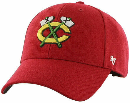 Hockey Cap Chicago Blackhawks NHL '47 MVP Team Logo Red Hockey Cap - 1