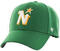 Hokejska kapa s šiltom Minnesota Wild NHL '47 MVP Vintage Logo Kelly Green Hokejska kapa s šiltom