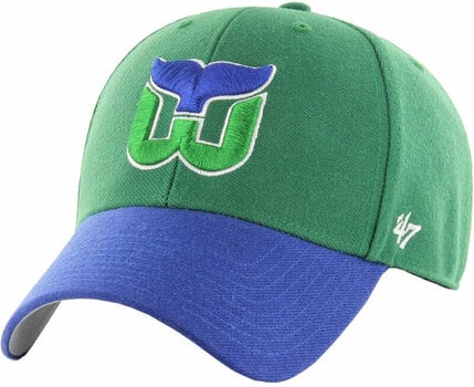 Hokejowa czapka z daszkiem Hartford Whalers NHL '47 MVP Vintage Two Tone Logo Kelly Green Hokejowa czapka z daszkiem - 1