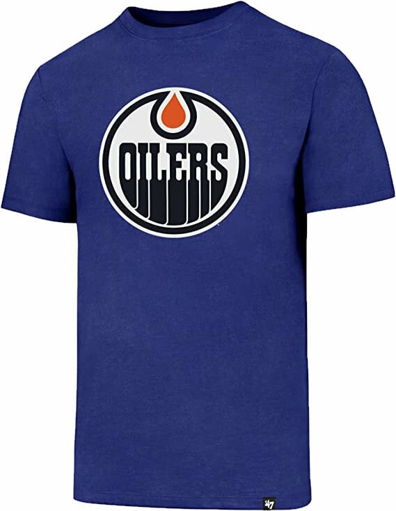 Тениска Edmonton Oilers NHL Echo Tee Royal M Тениска