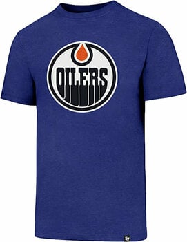 T-Shirt Edmonton Oilers NHL Echo Tee Royal M T-Shirt - 1