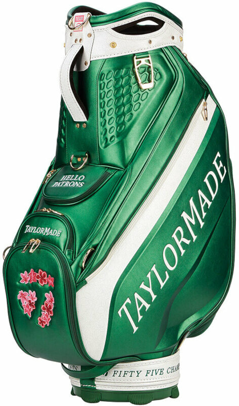 Golf staff bag TaylorMade Season Opener Green/White Golf staff bag