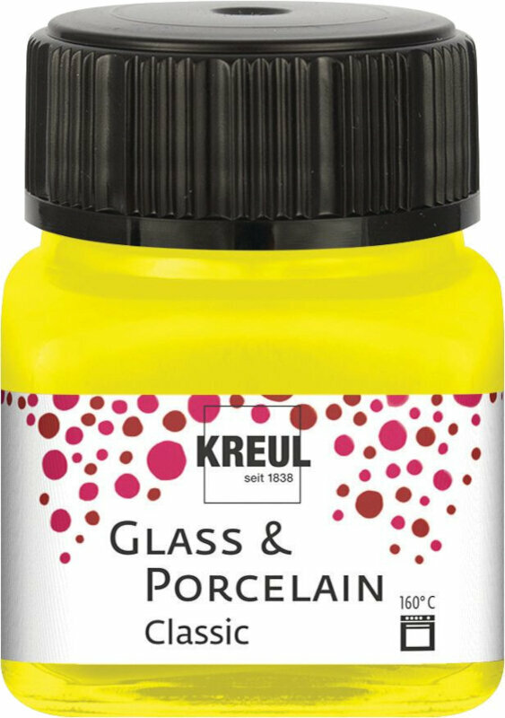 Tinta para vidro Kreul Classic Window Color 20 ml Canary Yellow