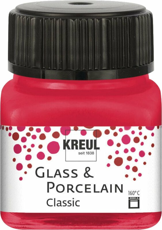 Peinture pour verre Kreul Classic Window Color 20 ml Carmine Red