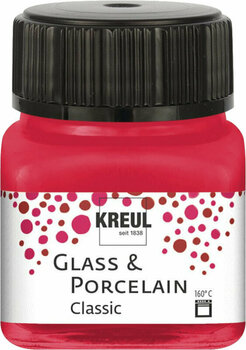 Barva za steklo Kreul Classic Window Color 20 ml Carmine Red - 1