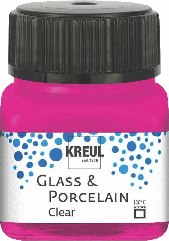 Pintura de vidrio Kreul Clear Window Color  20 ml Pink Pintura de vidrio