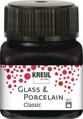 Porcelænsmaling Kreul Classic Maling til glas og porcelæn Black 20 ml 1 stk.