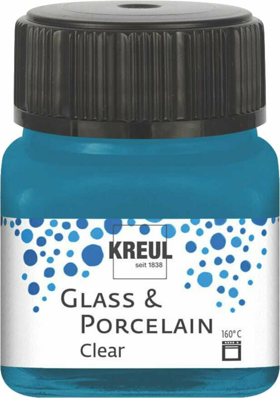 Glasfarbe Kreul Clear Window Color 20 ml Cyanean Blue