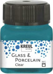 Glass Paint Kreul Clear Glass & Porcelain Paint Turquoise 20 ml 1 pc