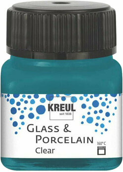 Vopsea pentru sticla Kreul Clear Window Color 20 ml Turquoise - 1