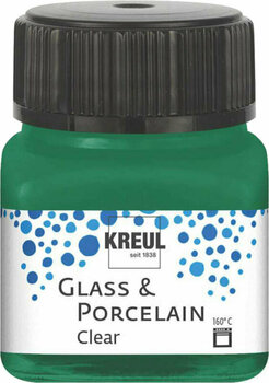 Barva za steklo Kreul Clear Window Color 20 ml Dark Green - 1