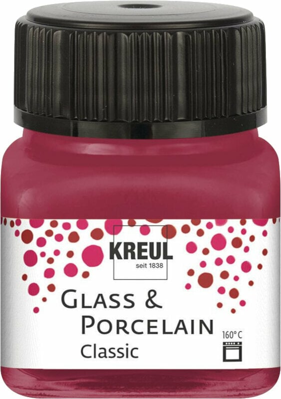 Boja za staklo Kreul Classic Window Color 20 ml Granat Red