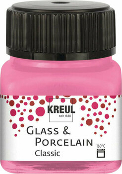 Vopsea pentru sticla Kreul Classic Window Color 20 ml Rose - 1