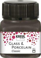 Porcelænsmaling Kreul Classic Maling til glas og porcelæn Dark Brown 20 ml 1 stk.